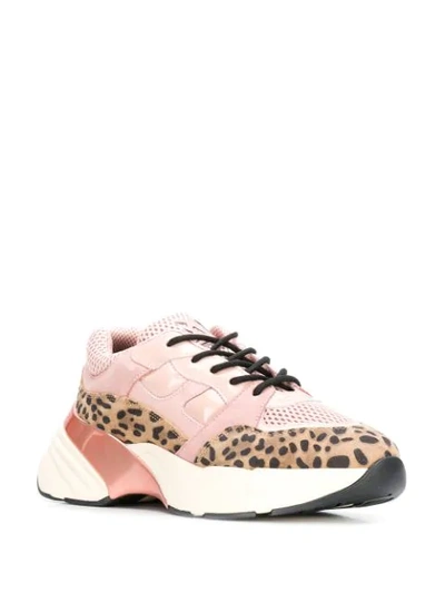 Shop Pinko Shoes To Rock Safari Sneakers In Pink