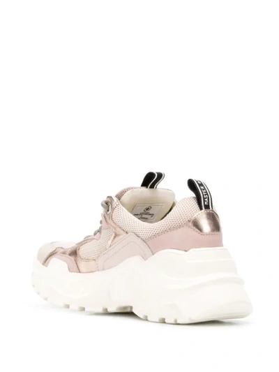 Shop Moa Master Of Arts Mesh Panel Sneakers In Pink