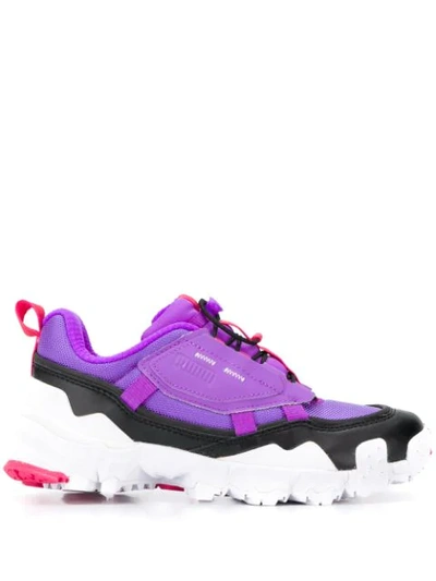 Shop Puma Trailfox Sneakers In Purple
