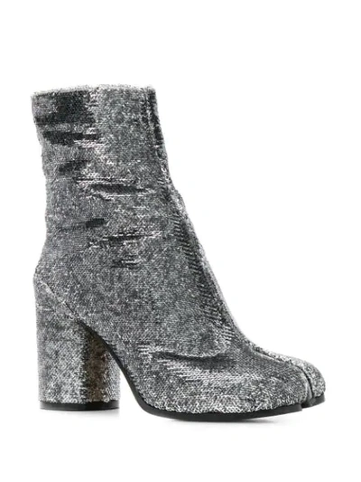 TABI 70MM SEQUINED BOOTS