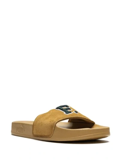 Puma Leadcat Fenty Fu Slides In Black