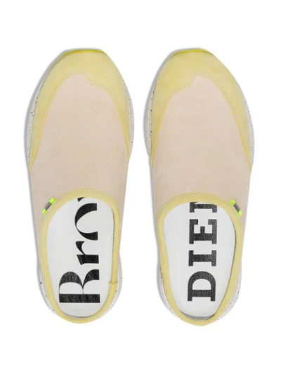 Shop Diemme Maggiore Flat Slippers In Yellow