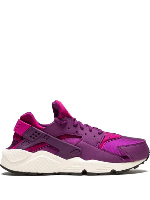 purple huarache sneakers