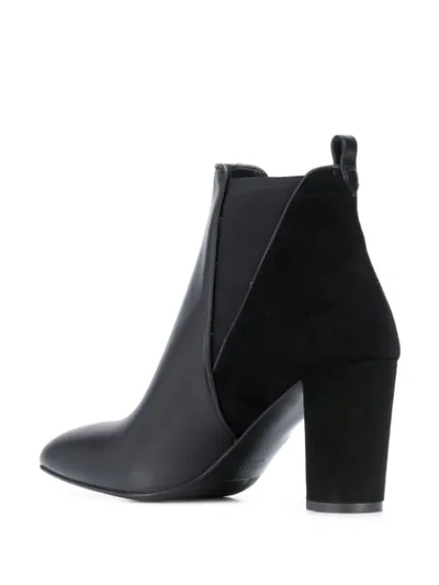 Shop Albano Slip-on Ankle Boots In Black