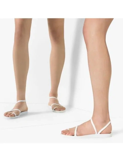 Shop Ancient Greek Sandals Eleftheria Sandals - White