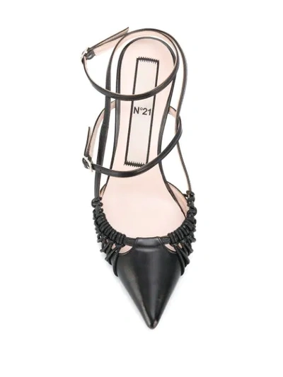 Shop N°21 Double Strap Pumps In Black