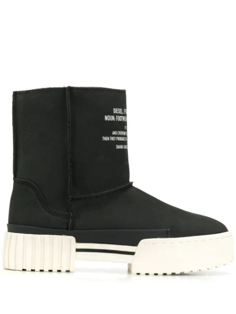 diesel platform boots