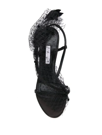 Shop Andrea Mondin Annie High-heeled Sandals In Black
