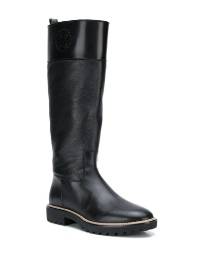 Shop Tory Burch Knee-length Boots In Black