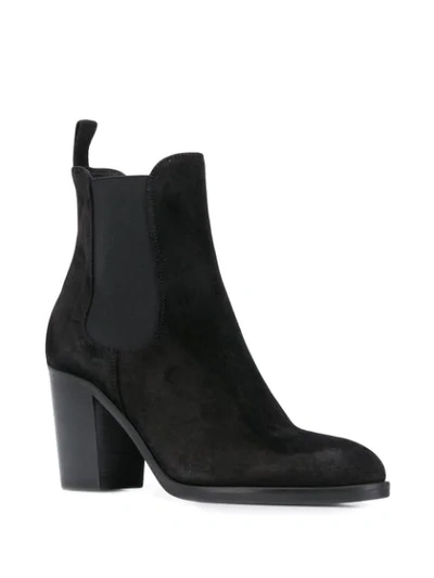 Shop Strategia Birk Ankle Boots In Black