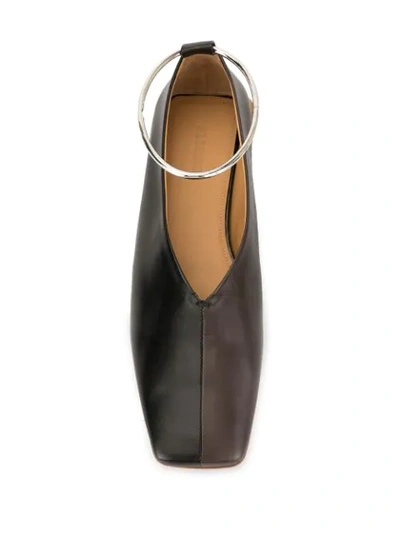 Shop Jil Sander Ballerine Donna Shoes In Black