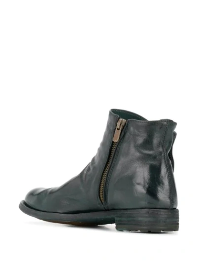Shop Officine Creative Lexicon Ankle Boots In Blue