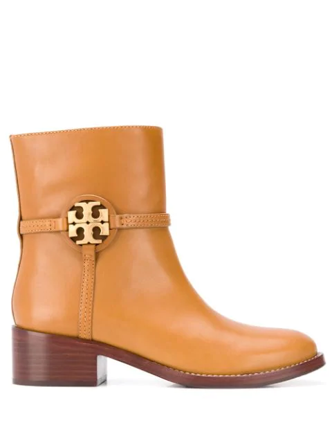 tory burch leather booties
