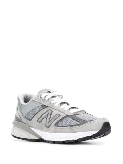 Shop New Balance Lace-up Sneakers In Grey