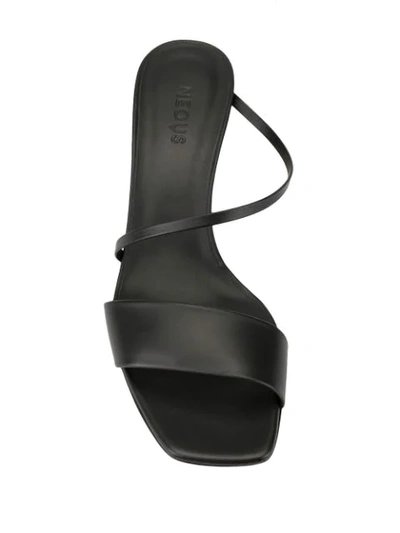 Shop Neous Thallis Spring-heel Sandals In Black