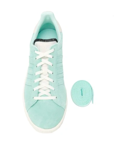 Shop Adidas Originals Campus W Sneakers In Green