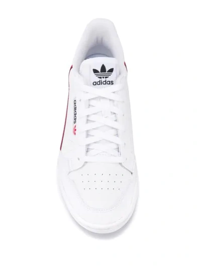 Shop Adidas Originals Continental 80 Sneakers In White