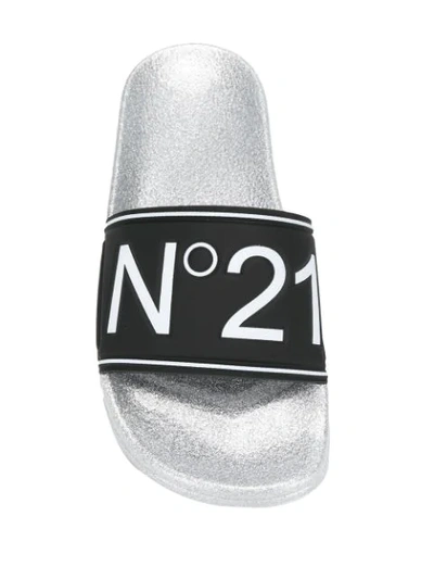 Shop N°21 Nº21 Logo Sliders - Black