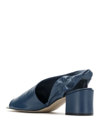 Shop Mara Mac Asymmetric Sandals - Blue