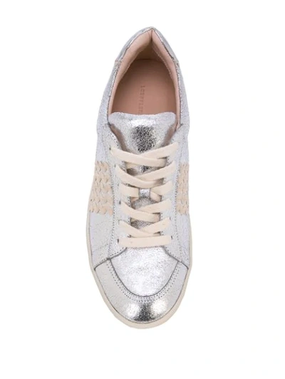 Shop Loeffler Randall Low Top Elliot Sneakers In Grey