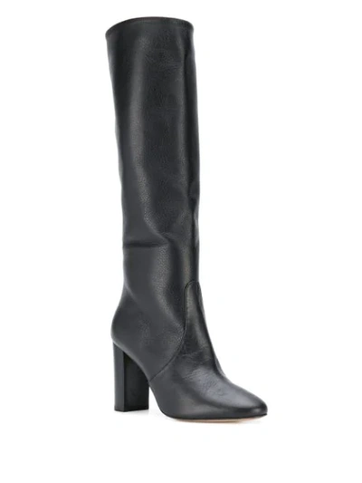 Shop The Seller Mid-calf Boots In Black