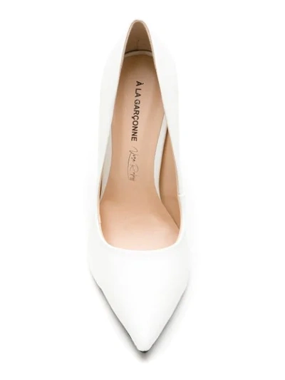 Shop À La Garçonne + Vera Roloff Just Impossible Pumps In White