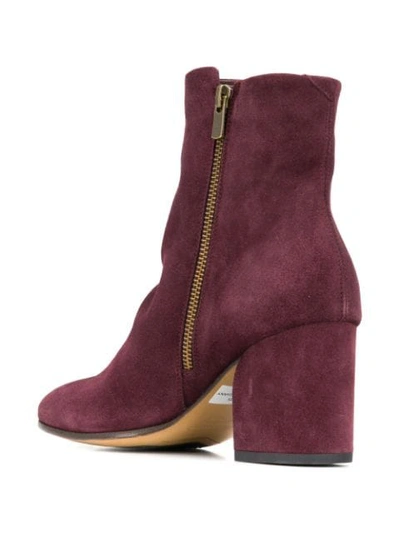Shop Officine Creative Lou Ankle Boots In Red