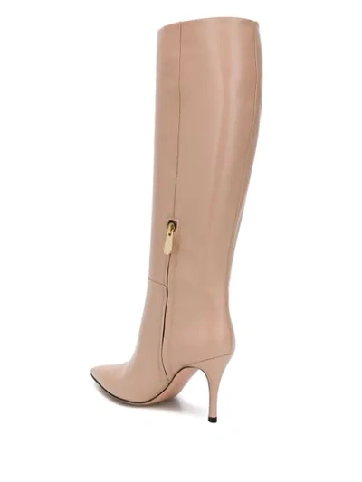 Shop Roberto Festa Lone Knee-high Boots In Pink