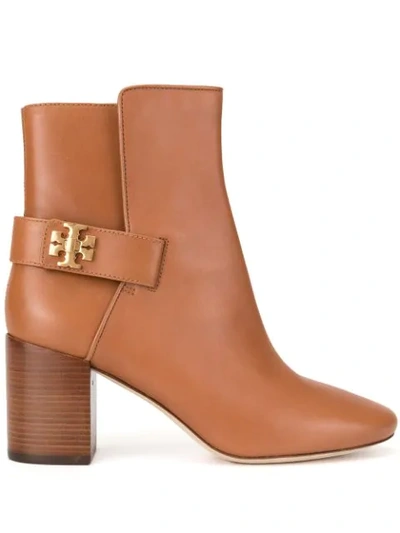 Shop Tory Burch 'kira' Stiefel In Brown