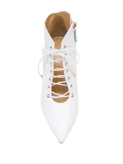 Shop Chloe Gosselin Priyanka Boots In White