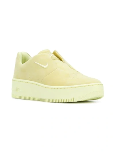 Shop Nike Af1 Sage Xx Sneakers - Yellow