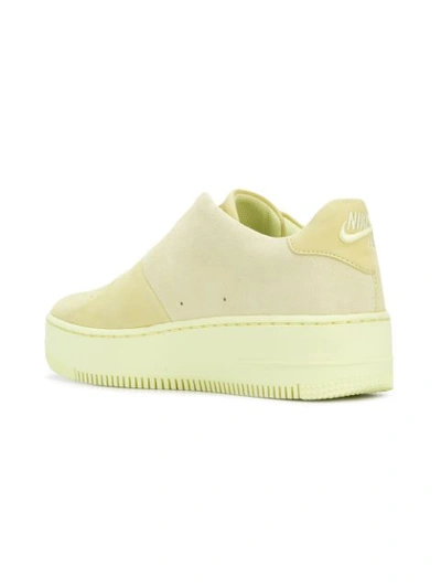 Shop Nike Af1 Sage Xx Sneakers - Yellow