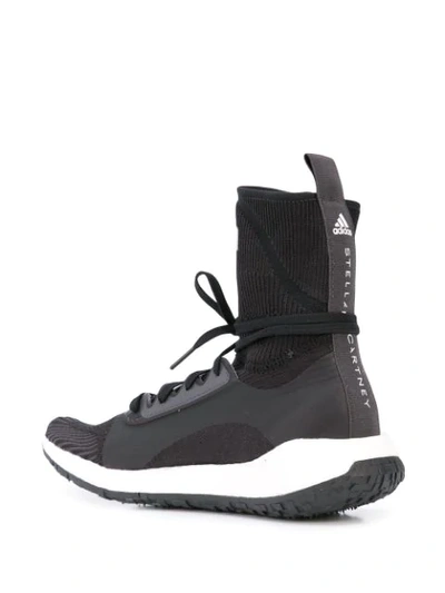 Shop Adidas By Stella Mccartney Ultraboost Hd Sneakers In Black