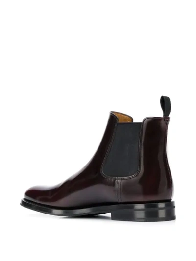Shop Church's Monmouth Chelsea Boots In Red