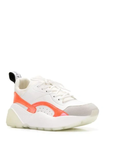 Shop Stella Mccartney Eclypse Sneakers In White