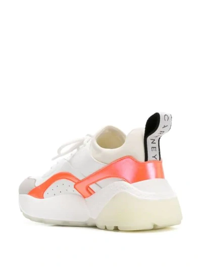 Shop Stella Mccartney Eclypse Sneakers In White