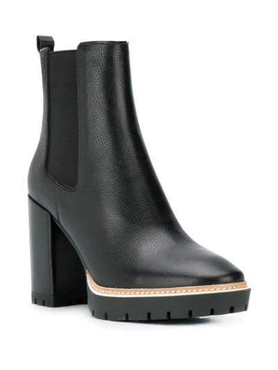 Shop Tory Burch Miller Lug-sole Ankle Boots In Black