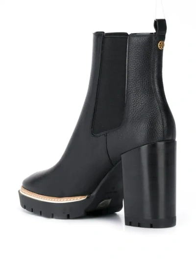 Shop Tory Burch Miller Lug-sole Ankle Boots In Black