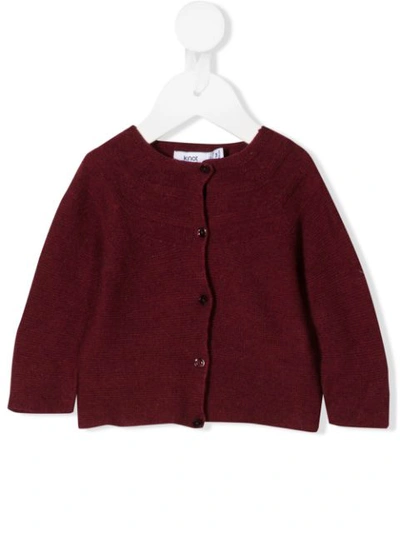 Shop Knot Antoinette Cardigan In Red