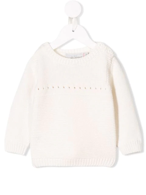 baby chunky knit jumper