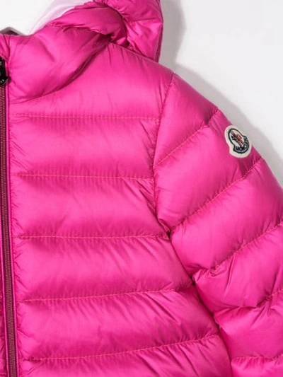 Shop Moncler Mirmande Padded Jacket In Pink