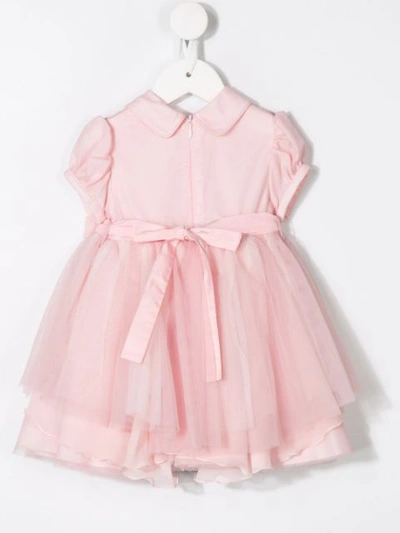 Shop Aletta Tulle Detail Party Dress In Pink