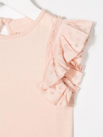 Shop Stella Mccartney Ruffled Tank Top In Pink