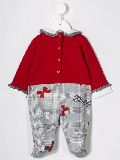 Shop Lapin House Sweety Pajama Set In Red