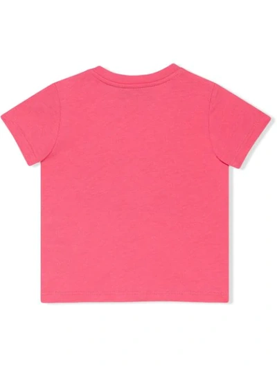 Shop Gucci Vintage Logo T-shirt In Pink
