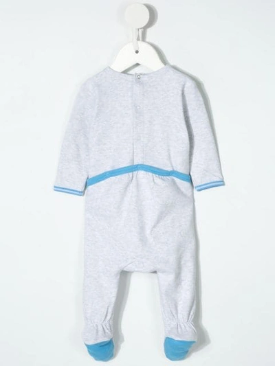 Shop Little Marc Jacobs Printed Pajamas In Grey