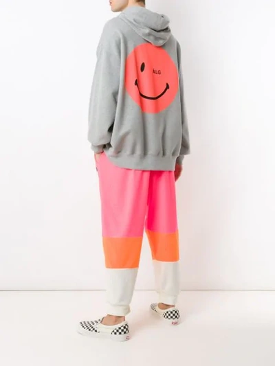 ÀLG MOLETOM OVERSIZED SMILEY - 灰色