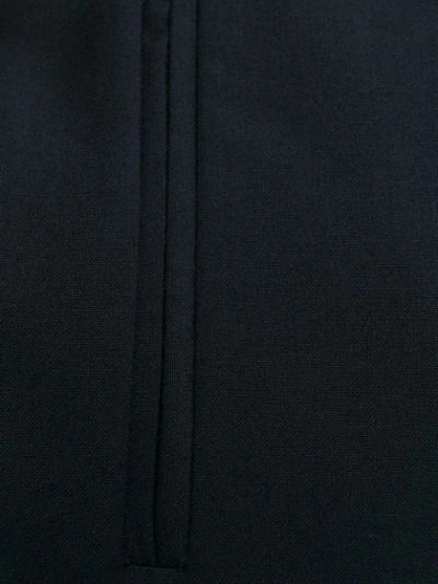 Shop Société Anonyme Cropped Drop-crotch Trousers In Blue