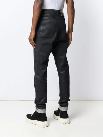 Shop Rick Owens Drkshdw Long Collapse Jeans In Black