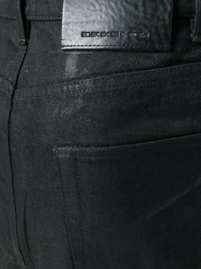 Shop Rick Owens Drkshdw Long Collapse Jeans In Black
